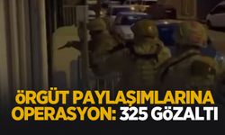 Suç örgütlerini övücü ve silahlı paylaşım yapanlara operasyon