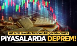 Altın ve gümüş çakıldı! Bir gecede rekor kayıp!