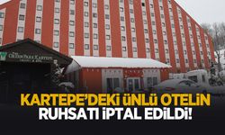 Ünlü otelin çalışma ruhsatı iptal edildi