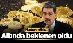Altın fiyatlarında Maduro etkisi