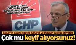 Şaban'ın basına yaptığı hakaret ve iftiraları sadece izliyorlar: Çok mu keyif alıyorsunuz!