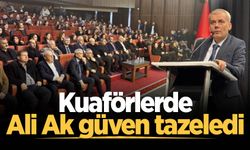 Kuaförlerde Ali Ak güven tazeledi