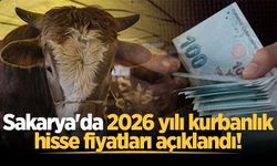 Sakarya'da 2026 yılı kurbanlık hisse fiyatları açıklandı!