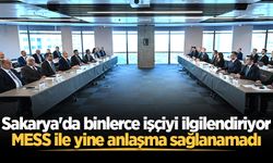 Sakarya'da binlerce işçiyi ilgilendiriyor: MESS ile yine anlaşma sağlanamadı