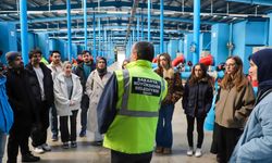 SASKİ geleceğin sağlık neferlerini tesislerinde ağırladı