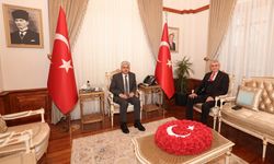 Ekrem Yüce'den Vali Doğan'a ziyaret