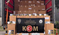 Sakarya'da kaçakçılık operasyonu! Milyonlarca kaçak makaron ele geçirildi