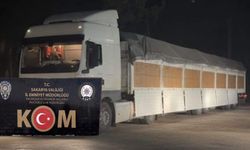 Sakarya'da durdurulan tırda 8 milyon kaçak makaron ele geçirildi