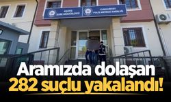 Suç makineleri yakayı ele verdi! Sakarya'da bir ayda 282 aranan şahıs yakalandı