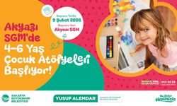 Akyazı SGM’de 4-6 yaş çocuk atölyeleri başlıyor