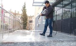 Erenler'deki eğitim kurumları temizlendi