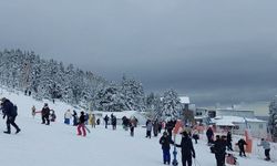 Uludağ, yarıyıl tatilinde yüzbinlerce kişiyi ağırladı