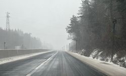 Bolu Dağı’nda kar yağışı başladı