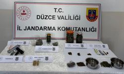 Düzce’de uyuşturucu operasyonunda 2 kişi gözaltına alındı