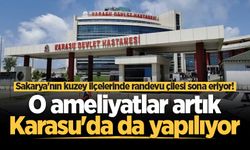 Karasu’da katarakt ameliyatları başladı