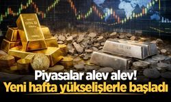 Piyasalar alev alev! Yeni hafta yükselişlerle başladı