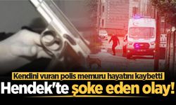 Hendek'te şoke eden olay! Kendini vuran polis memuru hayatını kaybetti