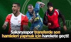 Sakaryaspor transferde son hamleleri yapmak için harekete geçti!