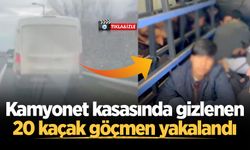 Hendek'te göçmen kaçakçılığı operasyonu: 20 düzensiz göçmen yakalandı