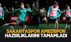Sakaryaspor'da Amedspor maçı hazırlıkları tamam