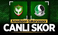 Amedspor-Sakaryaspor - CANLI SKOR