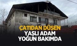 Çatıdan düştü, durumu ağır