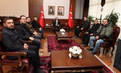 Kanatlı üreticilerinden Vali Doğan’a ziyaret