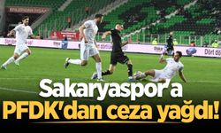 PFDK kararını açıkladı: Sakaryaspor'a ceza yağdı