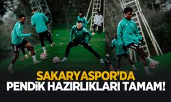 Sakaryaspor, Pendikspor maçı için hazır