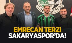Sakaryaspor Emrecan Terzi'yi kadrosuna kattı