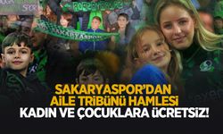 Sakaryaspor'dan büyük jest: Kale arkası kadın ve çocuklara ücretsiz tahsis edildi