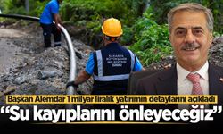 Başkan Alemdar 1 milyar liralık yatırımın detaylarını açıkladı