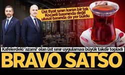 Kafelerdeki 'azami' olan üst sınır uygulaması büyük takdir topladı: Bravo SATSO