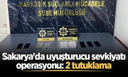 Sakarya'da uyuşturucu sevkiyatı operasyonu: 2 tutuklama