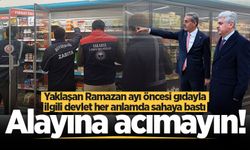 Yaklaşan Ramazan ayı öncesi gıdayla ilgili devlet her anlamda sahaya bastı: Alayına acımayın!