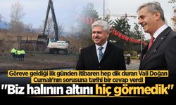 Vali Doğan: "Biz halının altını hiç görmedik"