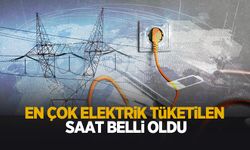 İşte en çok elektrik tüketilen saat