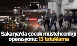 Sakarya'da çocuk müstehcenliği operasyonu: 13 tutuklama