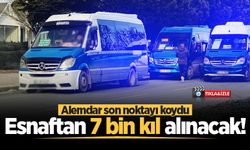 Esnaftan 7 bin kıl alınacak!