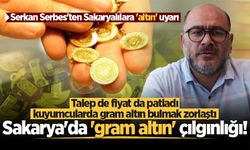 Sakarya'da 'gram altın' çılgınlığı! Talep de fiyat da patladı, kuyumcularda gram altın bulmak zorlaştı