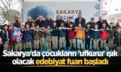 Sakarya'da çocukların 'ufkuna' ışık olacak edebiyat fuarı başladı