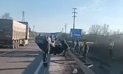 Kontrolden çıkan otomobil takla attı: 1 yaralı