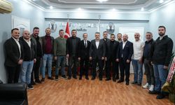 Karasu Belediyesi’nden Esnaf Odasına hayırlı olsun ziyareti