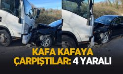 Alandüzü-Karapınar yolunda kaza: 4 yaralı