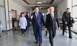 Vali Doğan SEAH'ta tedavi gören hastaları ziyaret etti