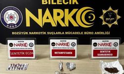 Bilecik'te uyuşturucu operasyonunda 3 zanlı yakalandı