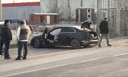 D-100'de kaza: 4 yaralı