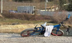 Gölete giren çocuktan acı haber