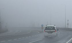 Bolu Dağı'nda sis ve yağış etkili oluyor