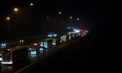 Bolu geçişinde bayram trafiği kilit